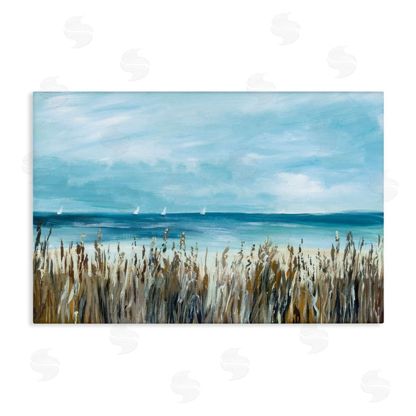 stupell industries Georgie Harrison | Sea Grasses & Distant Boats