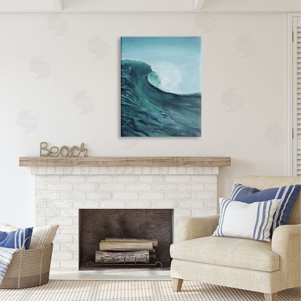 Stupell Industries Georgie Harrison | Tsunami Wave Panting Wall Art