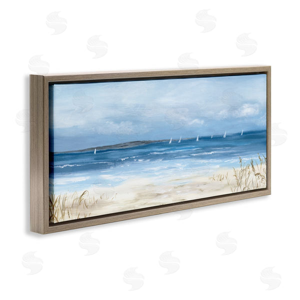 Stupell Industries Georgie Harrison | Windswept Regatta Panoramic