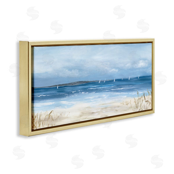 Stupell Industries Georgie Harrison | Windswept Regatta Panoramic