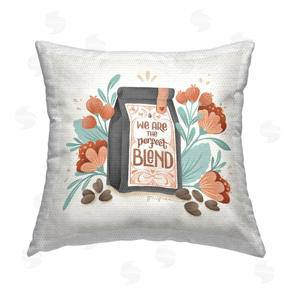 Stupell Industries Gia Graham | Perfect Blend Coffee Printed Throw Pillow