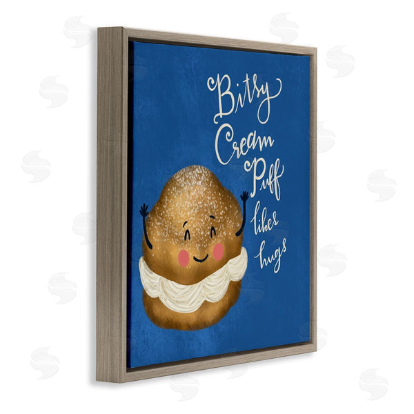 Stupell Industries Giao Williams | Bitsy Cream Puff Likes Hugs