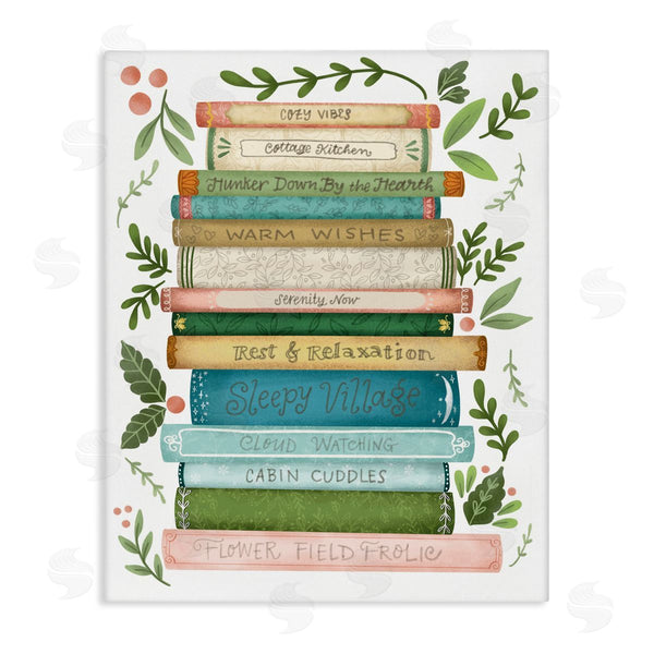 stupell industries Giao Williams | Cozy Books At The Cottage