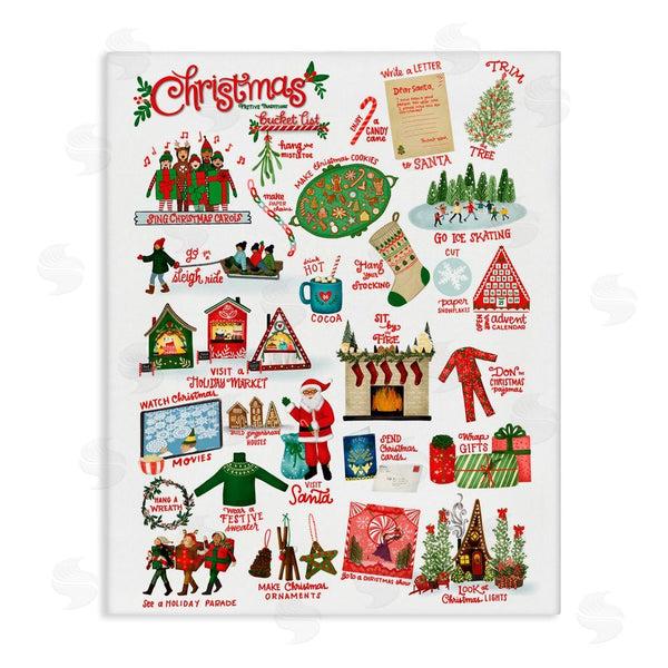 stupell industries Giao Williams | Fun Christmas Traditions