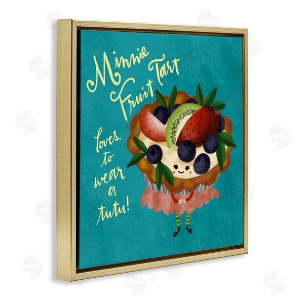 Stupell Industries Giao Williams | Mini Fruit Tart Loves Tutu