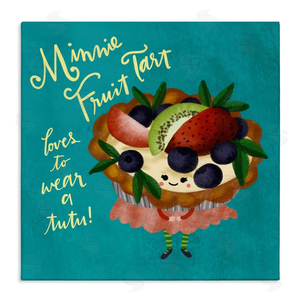 stupell industries Giao Williams | Mini Fruit Tart Loves Tutu