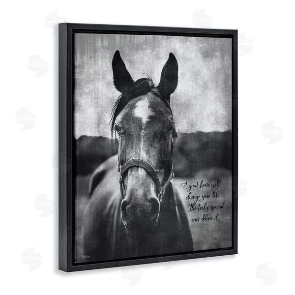 Stupell Industries Gigi Louise | A Great Horse Inspiring