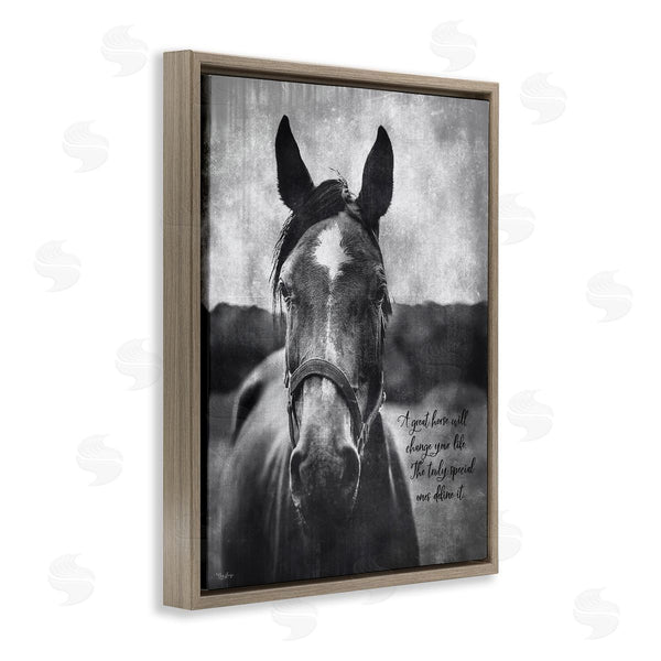 Stupell Industries Gigi Louise | A Great Horse Inspiring