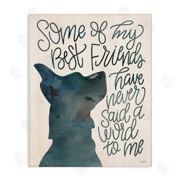 stupell industries Gigi Louise | Best Friends Pet Dog Phrase