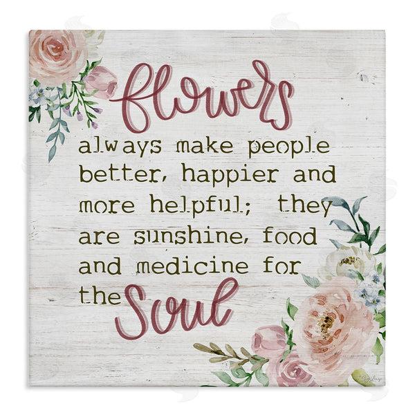 stupell industries Gigi Louise | Flowers For The Soul Inspirational