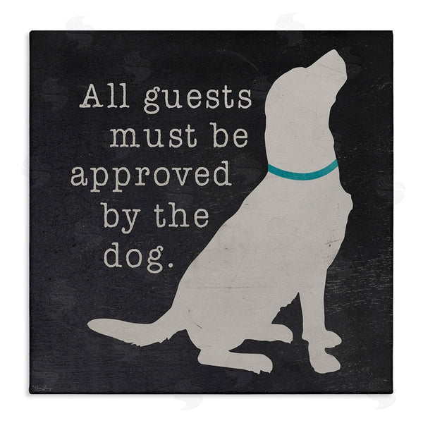 stupell industries Gigi Louise | Guests Approved by Dog