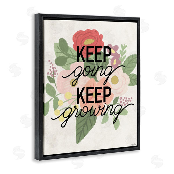 Stupell Industries Gigi Louise | Keep Growing Flower Drawing