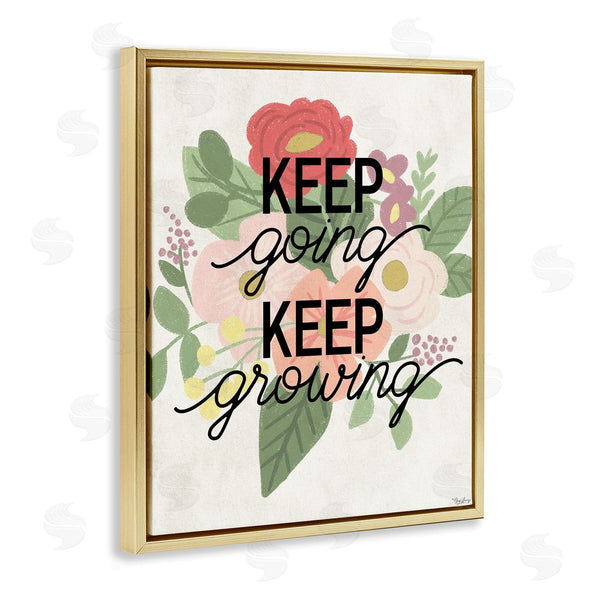 Stupell Industries Gigi Louise | Keep Growing Flower Drawing