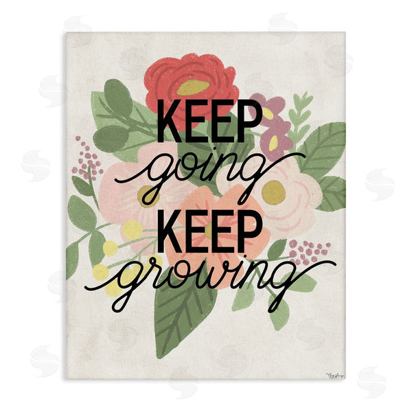 stupell industries Gigi Louise | Keep Growing Flower Drawing