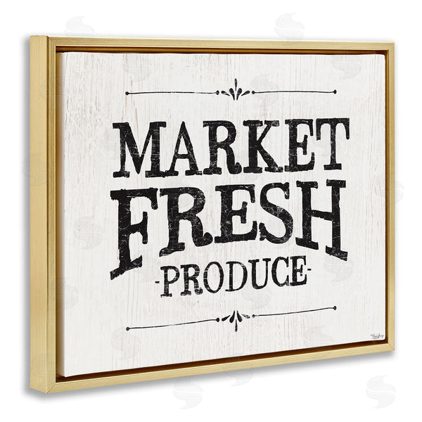 Stupell Industries Gigi Louise | Market Fresh Produce Farmhouse