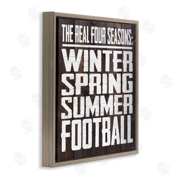 Stupell Industries Gigi Louise | The Real Seasons Football
