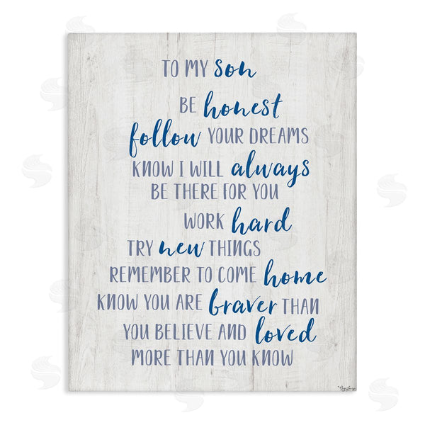 stupell industries Gigi Louise | To My Son Positive Parent