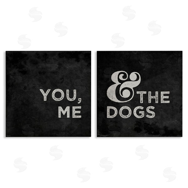 stupell industries Gigi Louise | You Me and the Dogs Family Pet