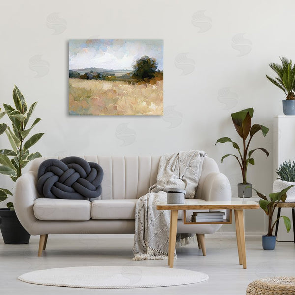 Stupell Industries Gina Kelly | Beige Rural Field Wall Art