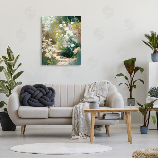 Stupell Industries Gina Kelly | Garden Flower Path Wall Art