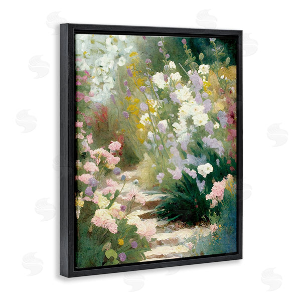 Stupell Industries Gina Kelly | Garden Flower Path Wall Art