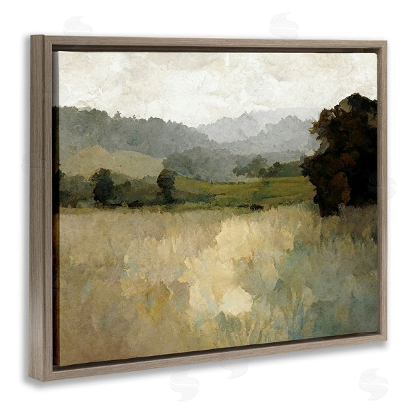 Stupell Industries Gina Kelly | Green Impressionist Scenery Wall Art