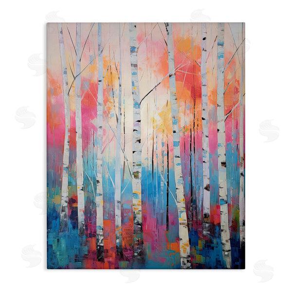 stupell industries Gina Kelly | Modern Hue Birch Forest Wall Art