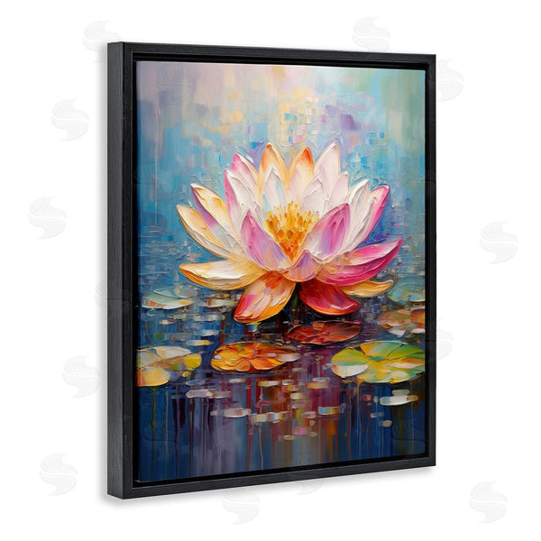 Stupell Industries Gina Kelly | Modern Lotus Bloom Wall Art