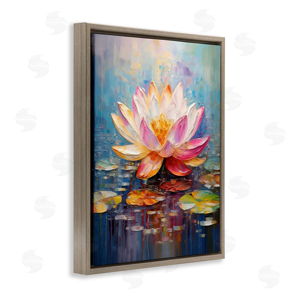 Stupell Industries Gina Kelly | Modern Lotus Bloom Wall Art