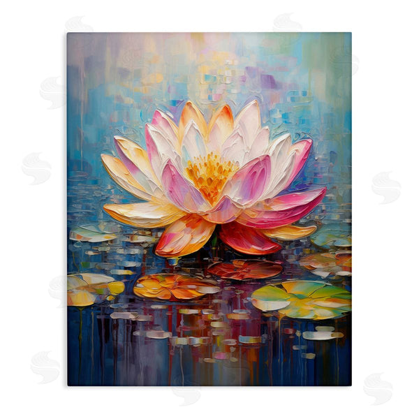 stupell industries Gina Kelly | Modern Lotus Bloom Wall Art