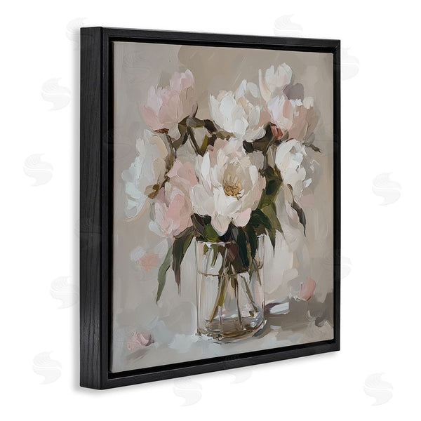 Stupell Industries Gina Kelly | Pink Peonies In Clear Vase Wall Art