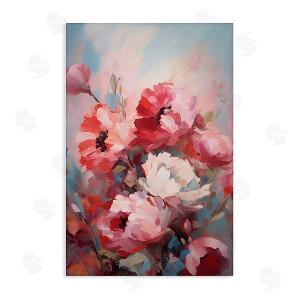 stupell industries Gina Kelly | Red and White Anemones Wall Art