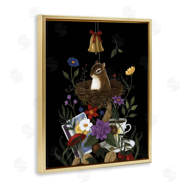 Stupell Industries Gina Matarazzo | Chipmunk & Collected Trinkets