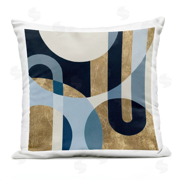 Stupell Industries Gina Matarazzo | Earthly Shapes & Arches Throw Pillow