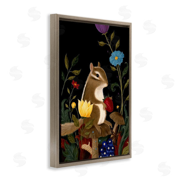 Stupell Industries Gina Matarazzo | Summer Nights Chipmunk