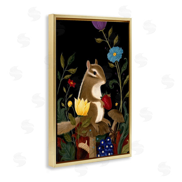 Stupell Industries Gina Matarazzo | Summer Nights Chipmunk