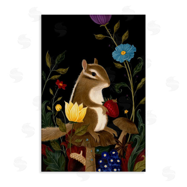 stupell industries Gina Matarazzo | Summer Nights Chipmunk