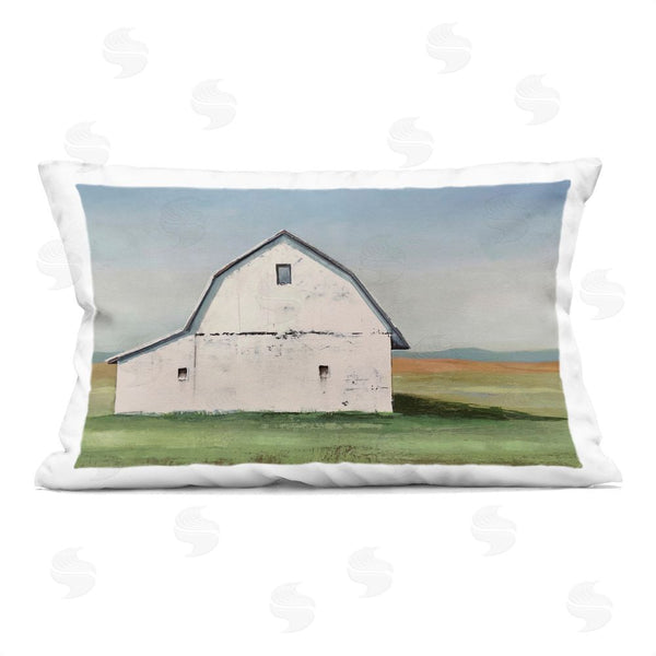 stupell industries Gina Matarazzo | Weathered and Wise Barn Throw Pillow