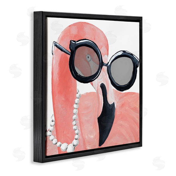 Stupell Industries Gina Ritter | Flamingo With Glam Pearls Wall Art