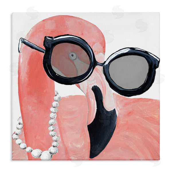 stupell industries Gina Ritter | Flamingo with Glam Pearls Wall Art