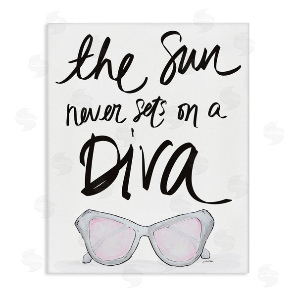 stupell industries Gina Ritter | Sun Never Sets on Diva Wall Art