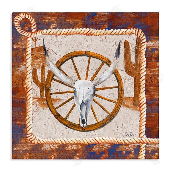 stupell industries Gina Ritter | Western Desert Wheel