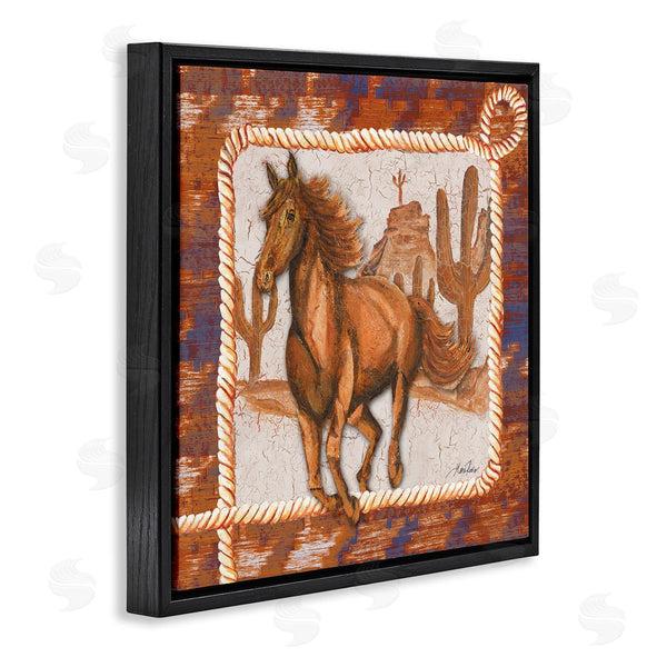 Stupell Industries Gina Ritter | Western Horse In Desert