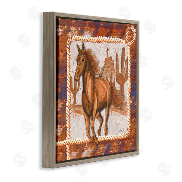 Stupell Industries Gina Ritter | Western Horse In Desert
