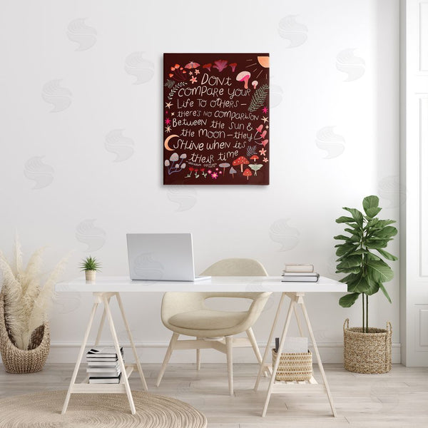 Stupell Industries Glad You're Here Co. | Inspirational Nature Quote Wall Art