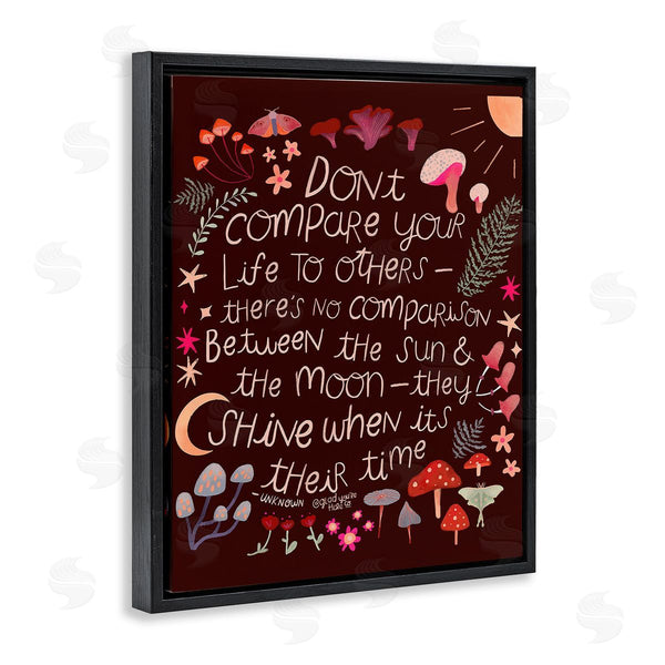 Stupell Industries Glad You're Here Co. | Inspirational Nature Quote Wall Art