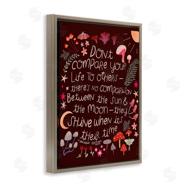 Stupell Industries Glad You're Here Co. | Inspirational Nature Quote Wall Art