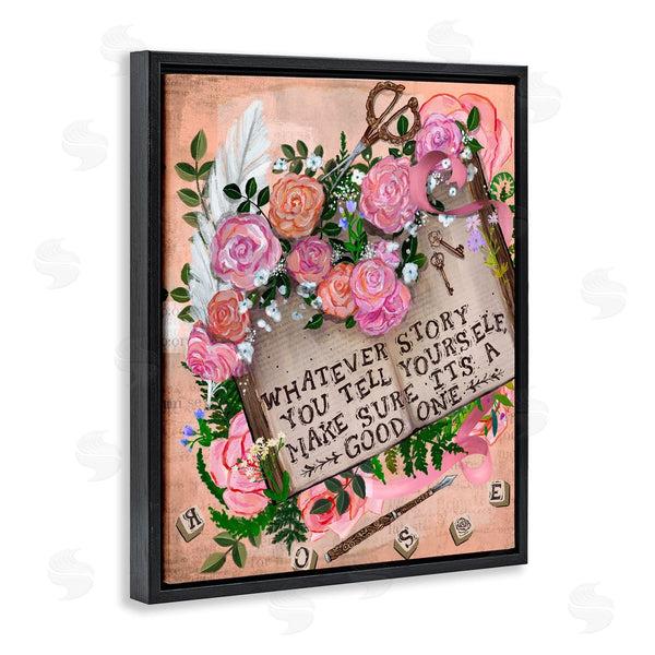 Stupell Industries Glad You're Here Co. | Tell Yourself A Good Story