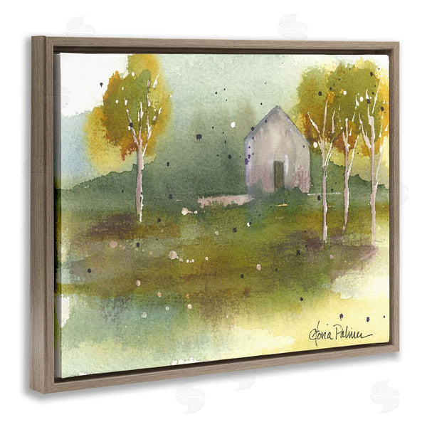 Stupell Industries Gloria Palmer | Countryside Cottage Painting Wall Art