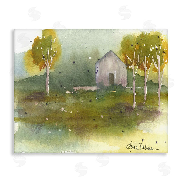 stupell industries Gloria Palmer | Countryside Cottage Painting Wall Art